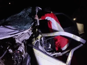 تصادف رانندگی در محور ریگان به نرماشیر ۴ کشته و ۲ مصدوم برجا گذاشت