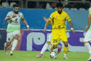 بازی فجر سپاسی و مس شهربابک