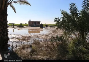 سیلاب در جنوب کرمان