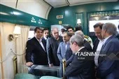 مراسم افتتاح و آغاز به کار قطار پنج ستاره کرمان مشهد