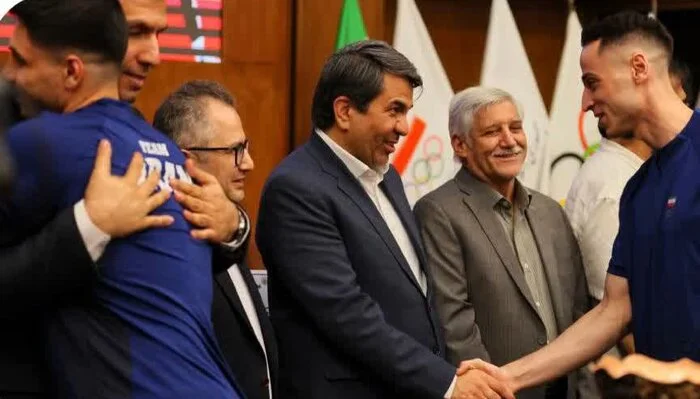مراسم بدرقه کاروان تیم ملی هندبال به بازیهای آسیایی ناگویا مراسم بدرقه کاروان تیم ملی هندبال به بازیهای آسیایی ناگویا
