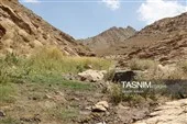 پایان مسیر پیاده‌روی به سوی آبشار فیض‌آباد راور