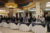 مسئولان ورزش کرمان در مراسم بدرقه بازی‌های آسیایی ناگویا