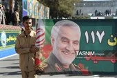 نمایی از جمعیت پرشور در رزمایش جانفدای ایران در کرمان