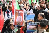 نگاه حماسی رزمندگان جوان در رزمایش جانفدای ایران در کرمان