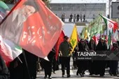 تجدید بیعت با آرمان‌های انقلاب در رزمایش جانفدای ایران در کرمان