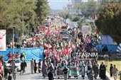 برافراشته شدن پرچم‌های حماسی در رزمایش جانفدای ایران در کرمان