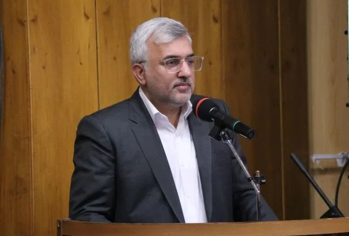 سخنرانی حمید قنبری معاون وزارت خارجه درباره لغو تعهد ارزی صادرات پسته