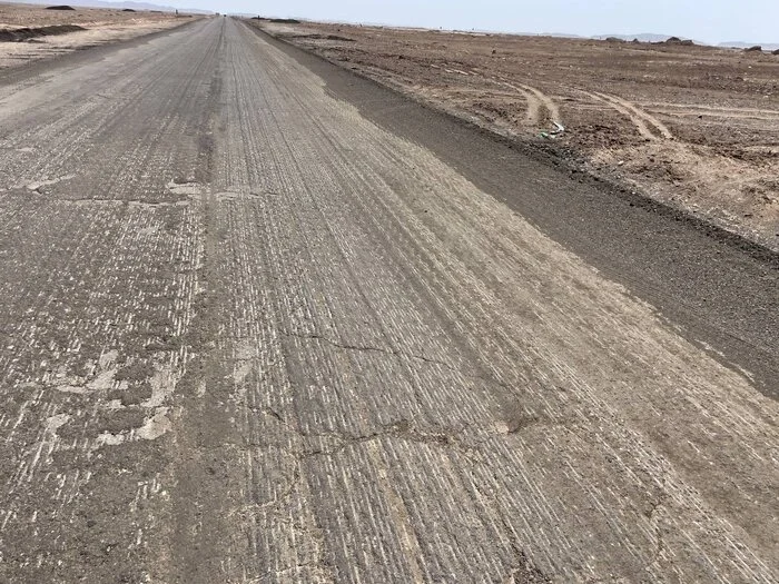 بهسازی و آسفالت محور کرمان راور دیهوک