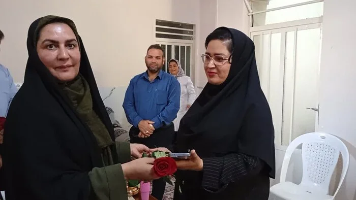 دیدار فرماندار و مسئولان اجرایی در آیین تکریم سالمندان جیرفت