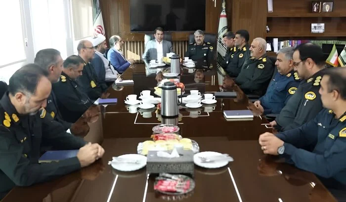 دیدار استاندار با فرماندهی انتظامی اخبار استان کرمان