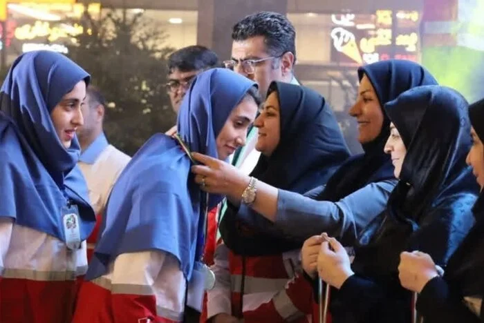 اختتامیه مسابقات رفاقت مهر هلال احمر با حضور معاون استانداری کرمان