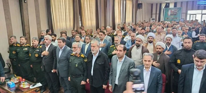 سخنرانی ابراهیم عزیزی در آیین افتتاح فرماندهی انتظامی جنوب کرمان